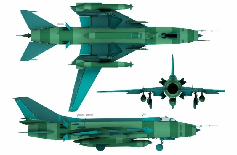 Stíhač Su-20 6253 Poľsko